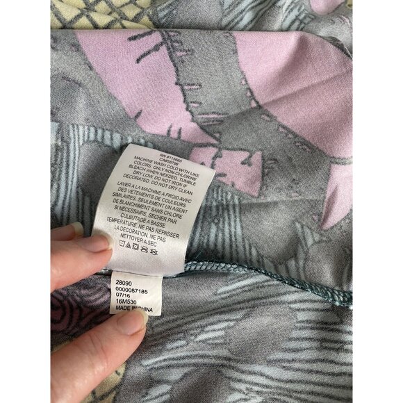 Disney The Nightmare Before Christmas Sally Patchwork Dress Fishnet Small - Picture 9 of 9